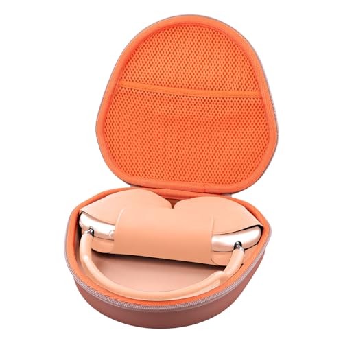 Étui AirPods Max 2 rose Khanka pour protéger votre casque sans fil en voyage et au bureau