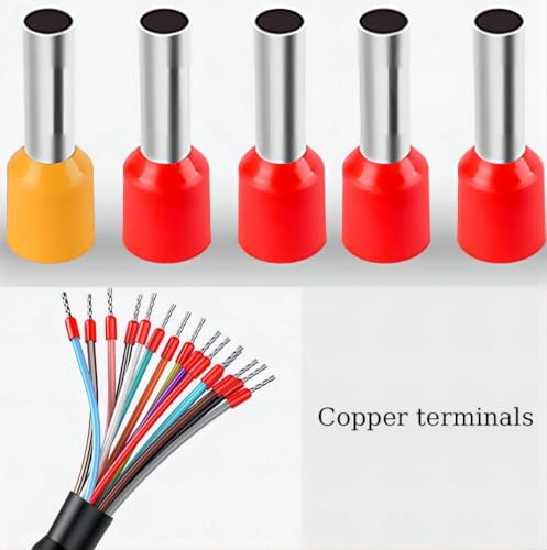 Willwewon 3m DB25 Mutter bis Bare End, D-SUB 25-poliger RS232 serieller Verlängerungskabelstecker mit Doppelschirmung