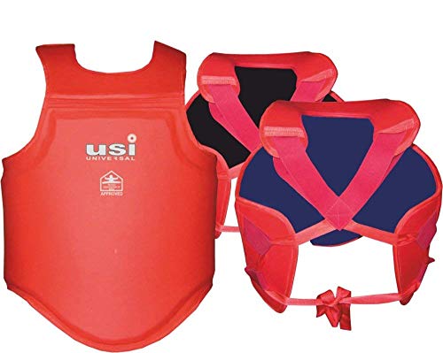 Protège-poitrine Wushu 770WU USI UNIVERSAL à haute absorption des chocs pour entraînement