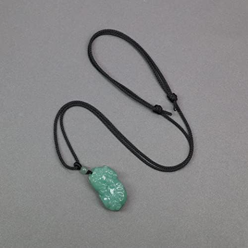 COAI Pixiu Pi Yao Amulet Agate Stone Pendant Necklace