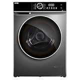HYE Washing Machine With 10kg Drum and Noise Reduction, Eco Laundry Machine With Bedding Cycle, American Washer for Families – Large 10kg Washing Machines With Delay Timer – W0110JT12DS07 [2025]