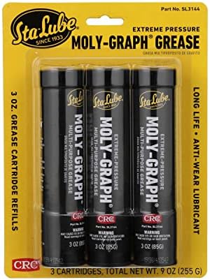 Sta-Lube CRC SL3144 Moly-Graph Extreme Pressure Multi-Purpose Lithium