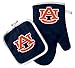 Pro Specialties Group Oven Mitt and Pot Holder Set - Barbeque BBQ Kitchen Backyard Outdoors - NCAA - Auburn Tigers