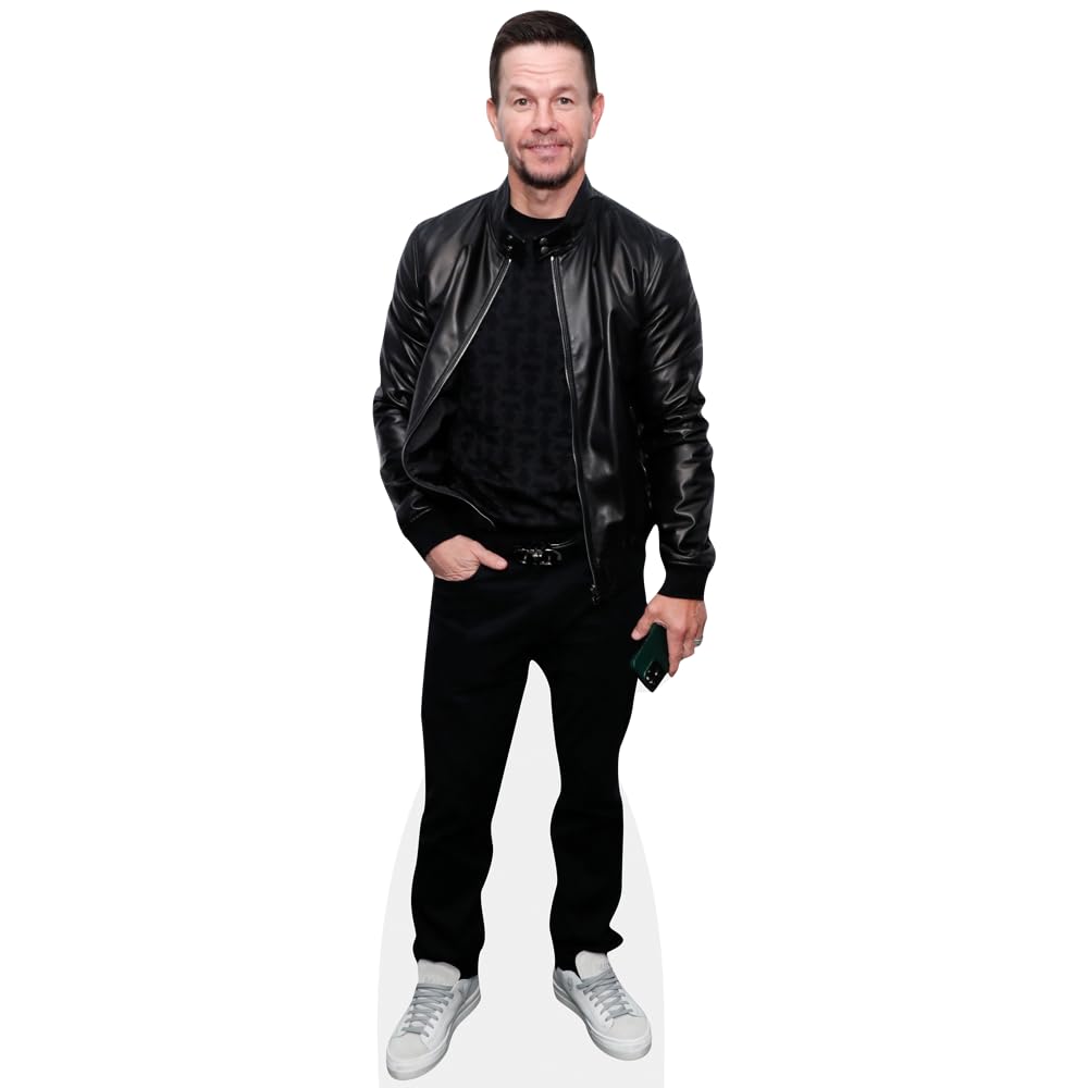Mark Wahlberg (Leather Jacket) Mini Size Cutout