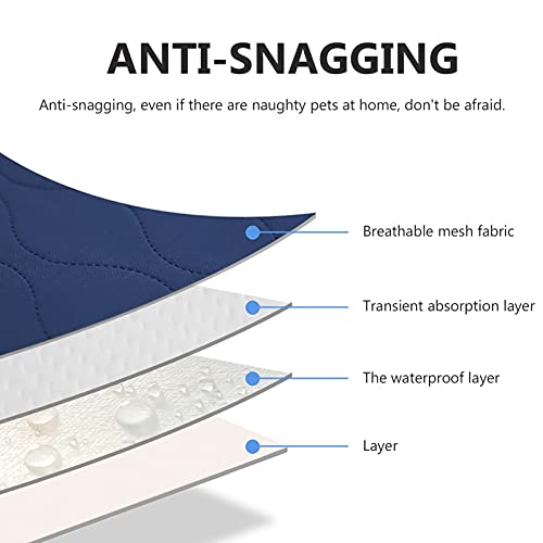 Hemoton Almofada De Colchão Para Incontinência Almofadas De Cama Para Incontinência Lavável Almofada