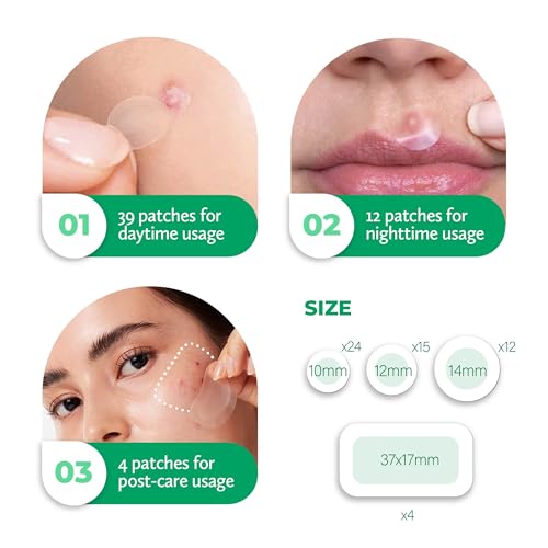Patchs anti-imperfections hydrocolloïde contre l'acné pour couverture invisible - 5