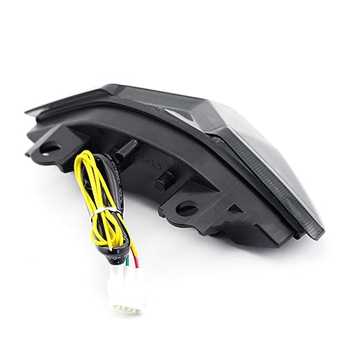 luzes da motocicleta Lâmpada pisca-pisca integrada para motocicleta com luz de freio traseira Para K