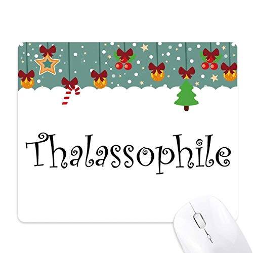 Alfombrilla de ratón Thalassophile para transformar tu escritorio de oficina estas Navidades