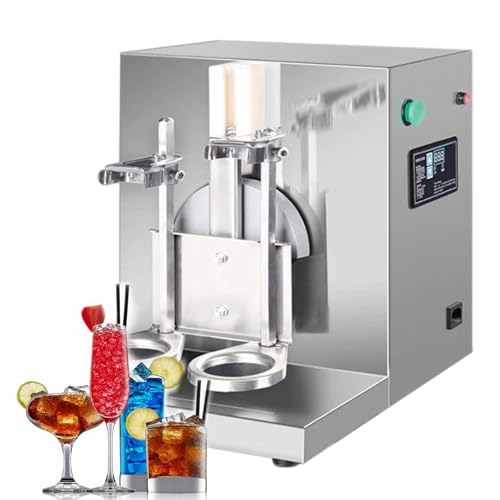 Electric Milk Tea Shaking Machine, Automatic Double Frame Milk Tea and Cocktail Shaker, 400r/min, 700ml Double Cups for Bubble Tea, Boba Tea, Juice, Coffee, Milk, Wine