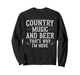 country music & beer apparel - western style tees felpa