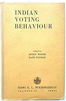 Indian Voting Behavior: Studies of the 1962 General Election B000Q5UP72 Book Cover