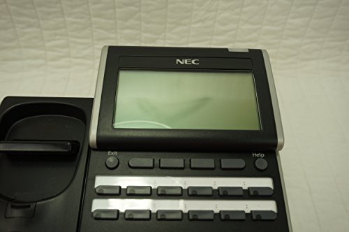 Teléfono digital con display NEC DTL-12D-1 negro miniatura 3