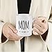 Accgz Pregnancy Gifts for First Time Moms – Mom and Dad Est 2022 11 oz Mug Set with Romper (0-3 Months) and Baby Socks ​- Top New Parents Gifts for Mom and Dad to Be - Baby Shower, White, 5 Piece Set