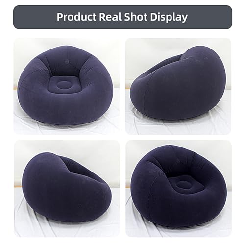 Fauteuil gonflable pliable étanche et ultra résistant pour terrasse et jardin - 7