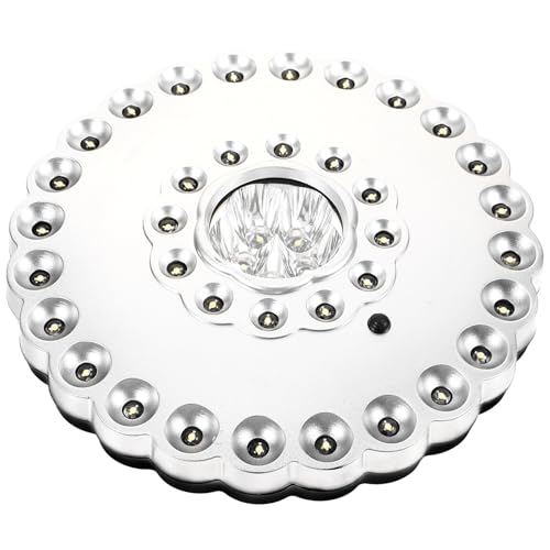 Anneome Lampada Da Campeggio Led Per Ombrelloni Da Giardino Luci Da Campeggio Sospese Ricaricabili 36 Led Per Uso Esterno Illuminazione Multiuso Per e Picnic e Tende (batterie Non Incluse