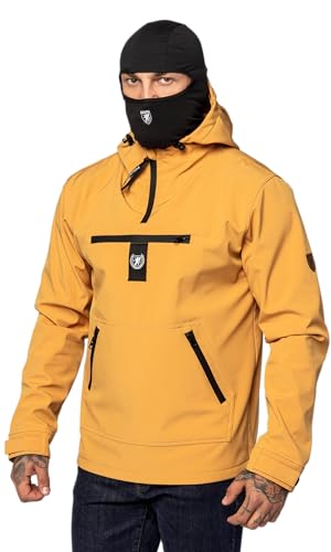 PGWEAR Veste softshell Full Face Bastion, sable, S