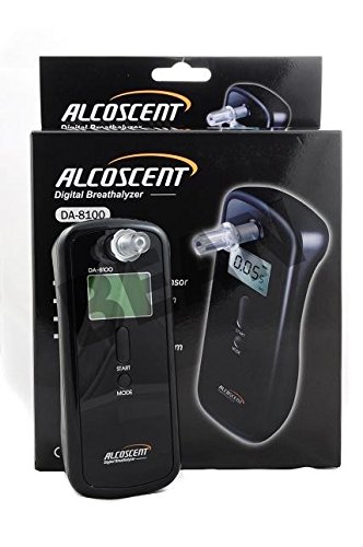Alkomat AlcoFind DA-8100 52x123x29mm czarno-szary