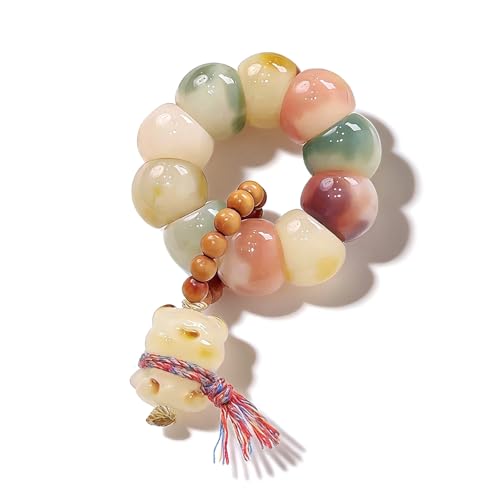 Long tiantian Fidget Bracelet for Women Bodhi Ruarua Fidget Bracelet Bodhi Beads Strentch Bracelet Anxiety Relief Items Jewelry Gifts by Long tiantian - Used condition - US$9.73