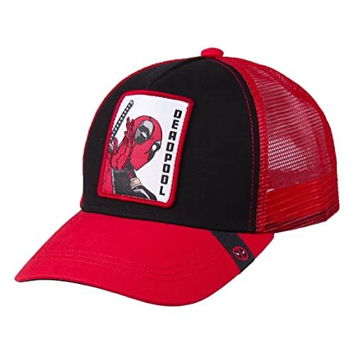 CERDÁ LIFE'S LITTLE MOMENTS - Deadpool | Gorra Hombre Ajustable - 58 cm