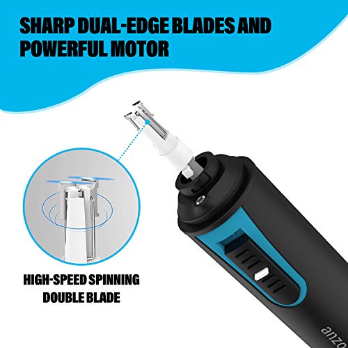 Nose Hair Trimmer For Men Women,Nose Trimmer Hair Trimmer With 2 Replacement Blades ​Nose Ear Eyebrow And Facial ​Hair Removing Nose Hair Trimmer #TOP3