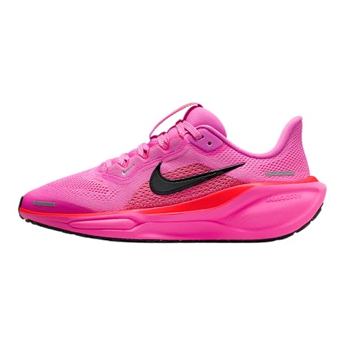 Nike Air Zoom Pegasus 41 (GS), Zapatillas para Correr, Playful Pink/Off Noir/Hyper Pi, 33 EU