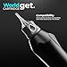 WORLDGET 1205RM Tattoo Cartridge Needles 20PCS, #12 Standard 5 Round Magnum, Smooth Shading with Finger Ledge, Leak-Proof, High-Precision for All Rotary Machines, Ideal for Soft Gradients