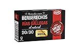  Berberechos al natural de las rías gallegas 20-30 piezas mariscadas a mano lata 63 g neto escurrido