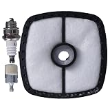 Filtro de aire Repower Tune Up Kit para SRM210 confiable amplia máquina aplicable filtro de aceite Kit de bujía para cortacésped Accesorios
