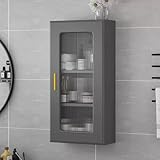 Design élégant : Nos vitrines suspendues à deux ou trois niveaux sont fabriquées en panneaux de particules mélaminés de haute qualité, alliant durabilité et style. Les portes vitrées permettent une visibilité optimale et apportent une touche de sophistication à tout espace. Idéales pour les pièces modernes telles que les cuisines, les salles à manger ou les salles de bains, ces vitrines s’intègrent harmonieusement aux décors modernes comme traditionnels.