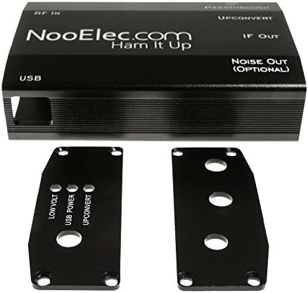 Extruded Aluminum Enclosure Kit For Ham It Up V1.3 RF Upconverter Black Shielded Case With Hardware 496268 Extruded Aluminum Enclosure Kit For Ham It Up V1.3 RF Upconverter Black Shielded Case With Hardware 496268