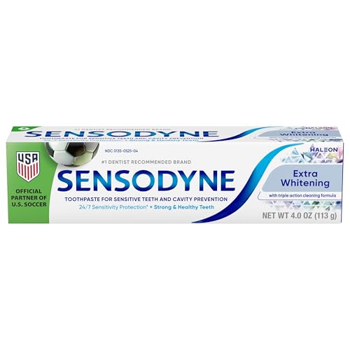 Sensodyne Extra Whitening pour soulager les dents sensibles