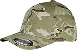 Klassische Flexfit Full-Size Kappe mit besonderem MultiCam Design - dem Camo Muster der U. S. Army