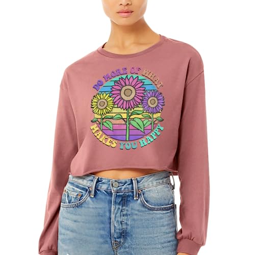 Do More of What Makes You Happy Print Cropped Long