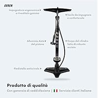 Pompa pneumatica per bicicletta, adatta a tutte le valvole Pompa pneumatica per bicicletta, adatta a tutte le valvole