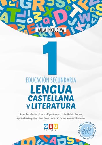 Lengua Castellana y Literatura 1 Educación Secundaria - Programa de Refuerzo del Aprendizaje (PRA) | Editorial GEU