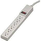 Fellowes 99000 Economical Power Strip with 6 Outlets