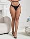 ohyeahlady Netzstrumpfhose Schwarz für Damen Sexy Fishnetz Stockings Große Größen Strumpfhosen Erotische Netzstrümpfe Elastisch Hohe Taille Pantyhose Strümpfe Party Clubwear Box Packung 3XL-5XL