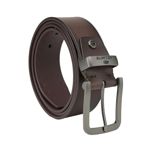 Ceinture cuir véritable homme sans nickel et ajustable No Limits
