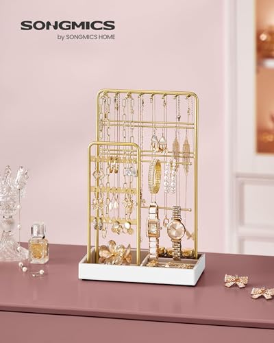 image for SONGMICS Jewelry Holder, Jewelry Organizer, Jewelry Display Stand with