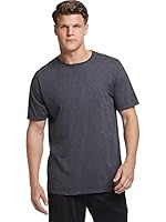Russell Athletic Men's Cotton Performance Short Sleeve T-Shirt T Shirt, Black Heather, Large US