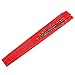 Chinese Tai Chi Folding Fan, Right Hand Wushu Dance Practice Training Fan, Red Tai Chi Martial Arts Kung Fu bamboos Fan, for Men and Women Performance, Festival, Dance, Decorations(Red)