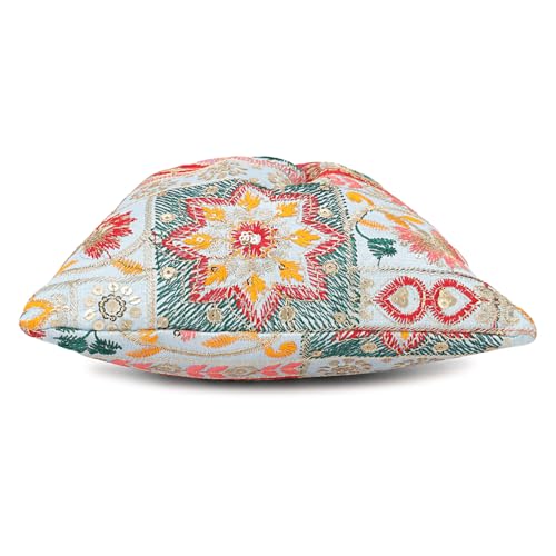 Image of LONGING TO BUY Indian Ethnic Pearls & Sequence Potli Bag for Women, Wedding Potli Bag and For Ethnic Wear