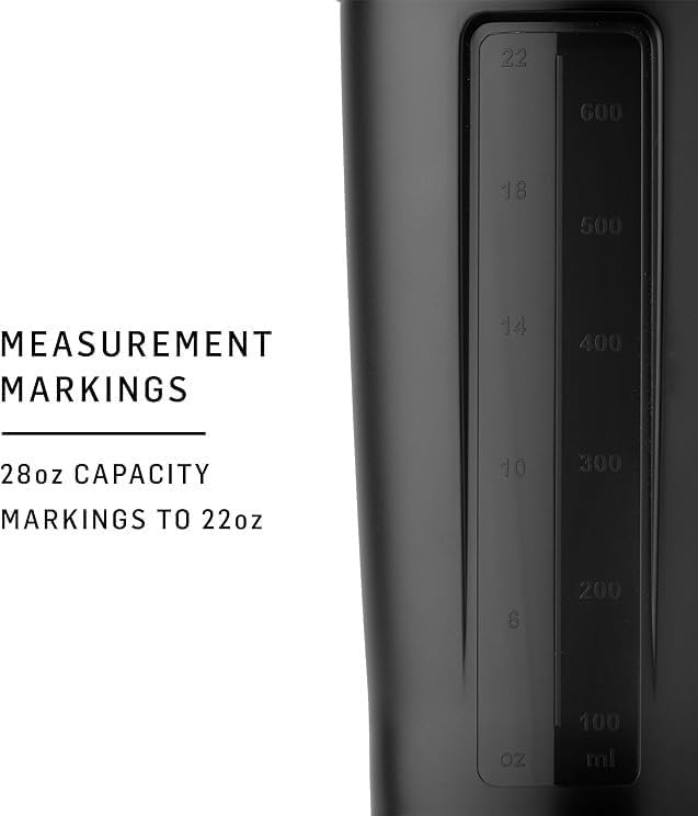 Miniatura 5 de Protein Shaker Bottle - Botellas mezcladoras deportivas para mezclas y batidos de proteínas, 28 onzas, a prueba de fugas, tazas agitadoras para