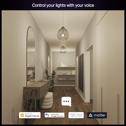 Philips Hue Essential Smart LED A19 Bulb 4-Pack, White and Color Ambiance, E26, 7.2W, 2200K-6500K, 800 Lumens, Dimmable LED Bulbs, Works with Alexa, Google Assistant, Apple Home by Philips Hue - Image 5