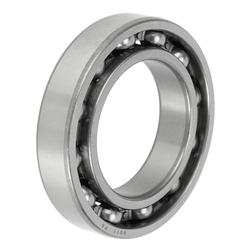 Rodamientos 6011 P6 X AUTOHAUX de bolas de ranura profunda abierto de 55x90x18 mm para rueda