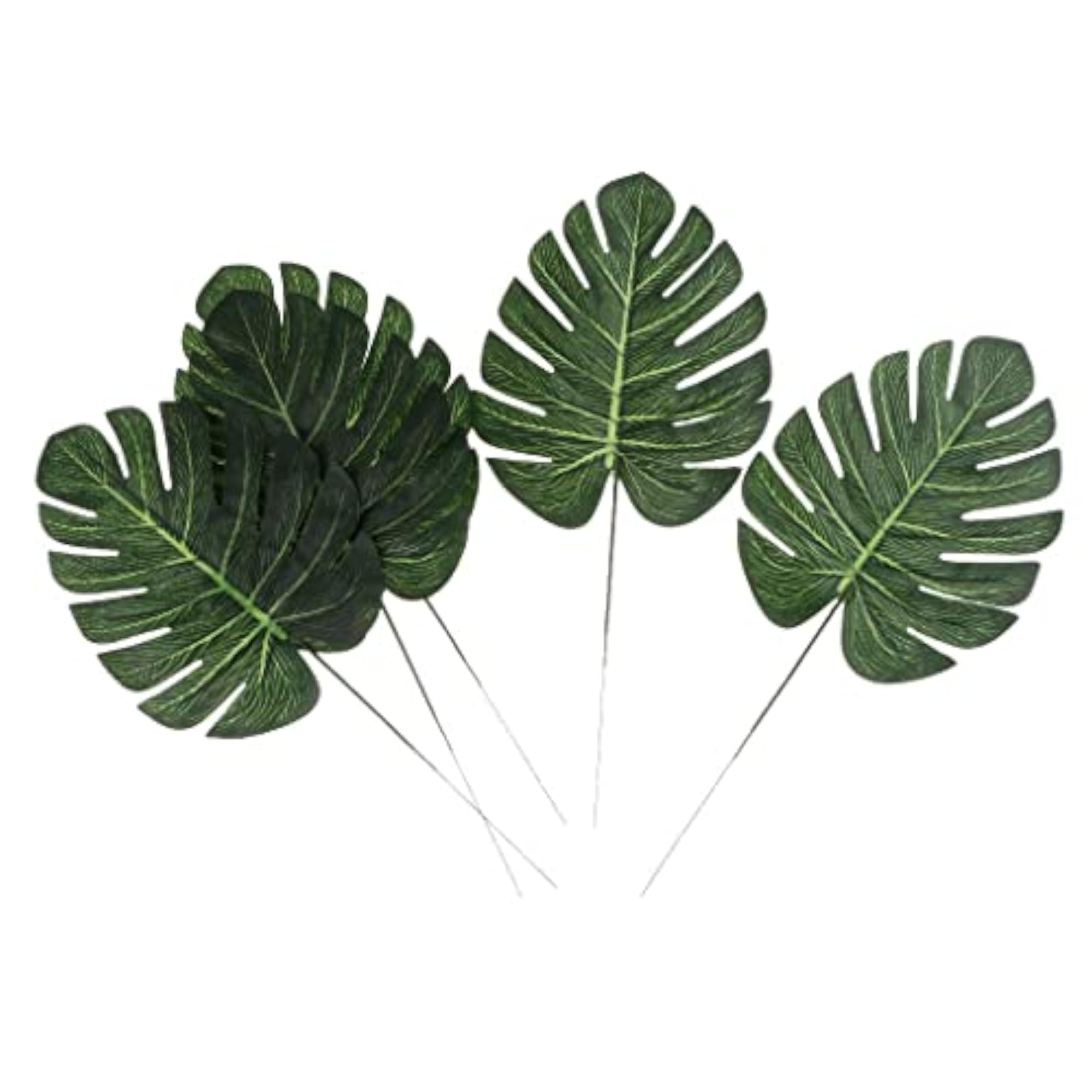 5PCS Large Artificial Monstera Leaf Foliage Home Decor