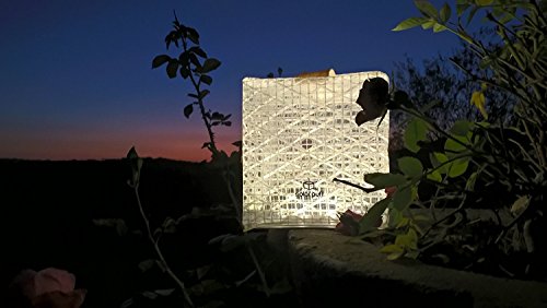 Solight Design Outdoor Solar-Powered Light, Inflatable Led Lantern - Waterproof, Compact, Portable - Solarpuff Bright White #TOP2