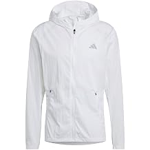 Mens Marathon Jacket Running Athletic Outerwear - White