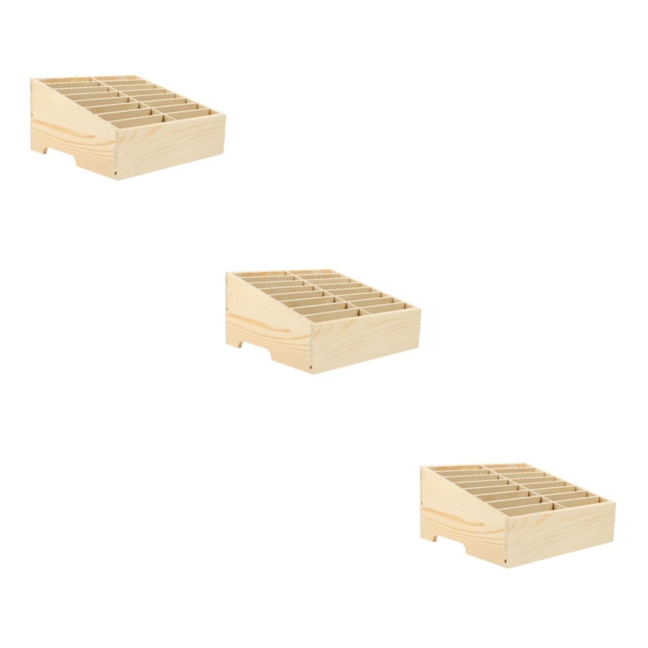 DOITOOL 3 Soportes Para Teléfono Móvil Caja De Almacenamiento Para Escritorio De Aula Organizador Ajustable Para Teléfono Móvil