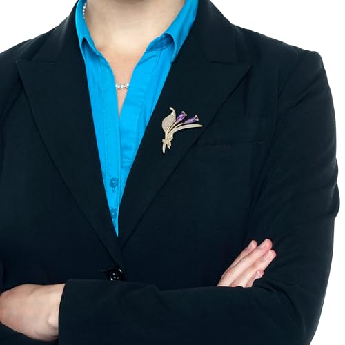 Image of Gold Crystal Flower Leaf Brooches for Womne Elegant Rhinestone Pearl Floral Brooch Pins Fashion Jewelry Brooch pin Accessories for Women Men Gift